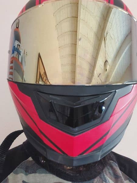 Biker helmet Genuine original ID spartan with complete Box 2