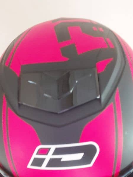 Biker helmet Genuine original ID spartan with complete Box 4