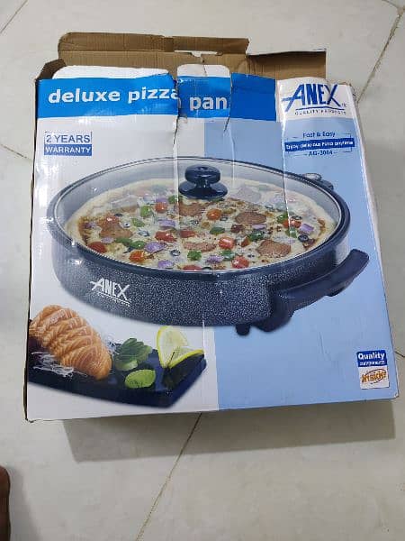 anex deluxe pizza pan AG-3064 new hay uses NAHI kia 0