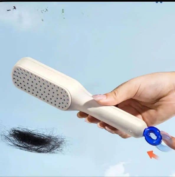 Hair Cleaning Hair Brush 1