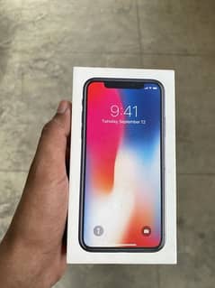 iPhone X (64gb) PTA Approved With Box