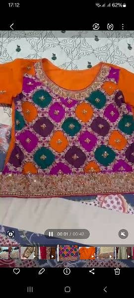 Bridal mehndi lehnga 2