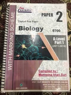 Topical Past Papers Biology A-level