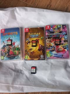 Nintendo switch games. 4 games