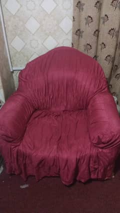 FOR SALE: Second-Hand Sofa Set (5+1+1)