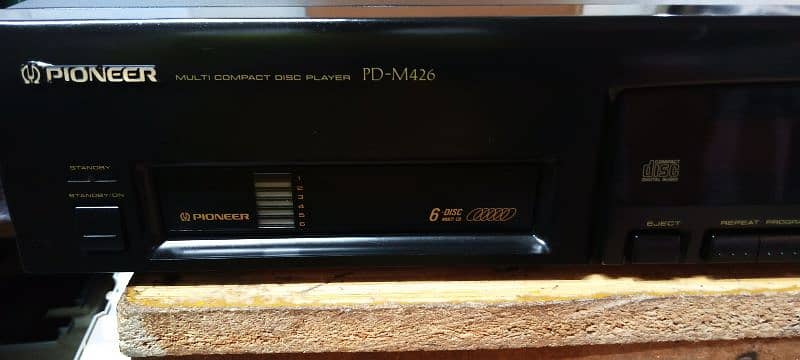 PIONEER ( multi compact disk ) cd player PD-M426 8