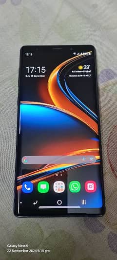 Samsung Galaxy Note 9 Dual Sim 0