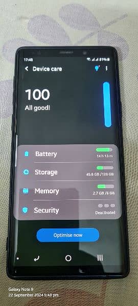 Samsung Galaxy Note 9 Dual Sim 3