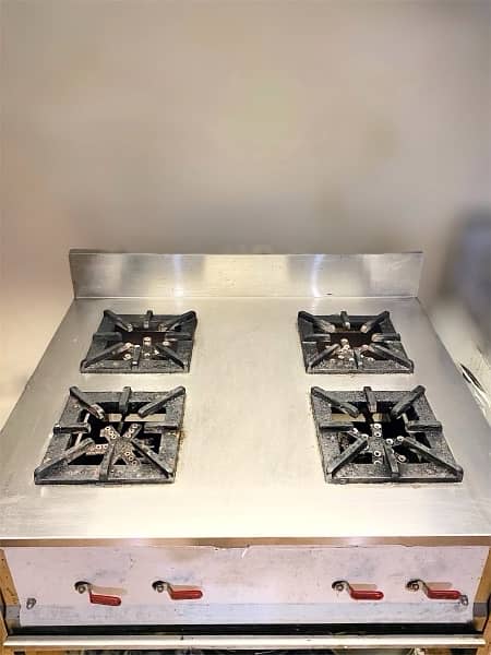 Pakistani Stove 4 Burner (Chollah Half Body) 1