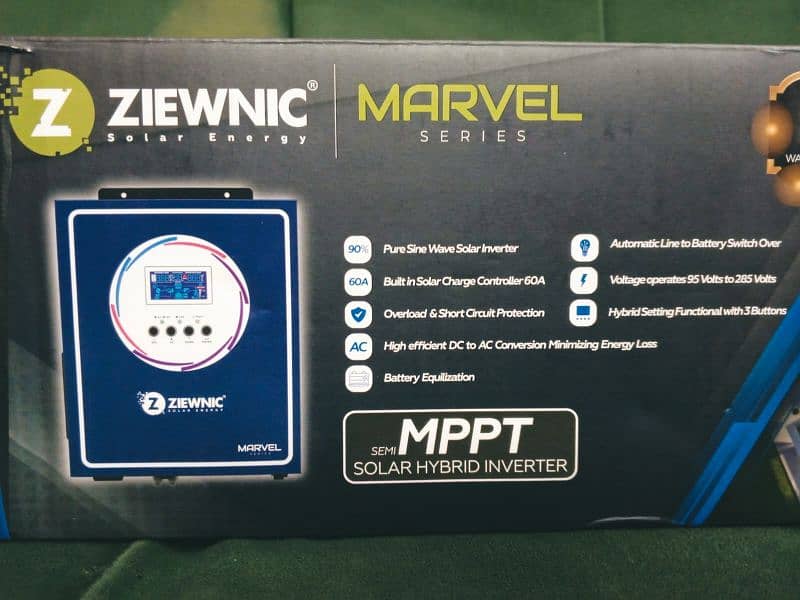 2.8 KVA/1820 W Ziewnic Marvel Series Solar Hybrid Inverter - 1850 Watt 6