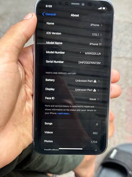 iPhone 11 64 Gb bettery panel change and all working phone 6