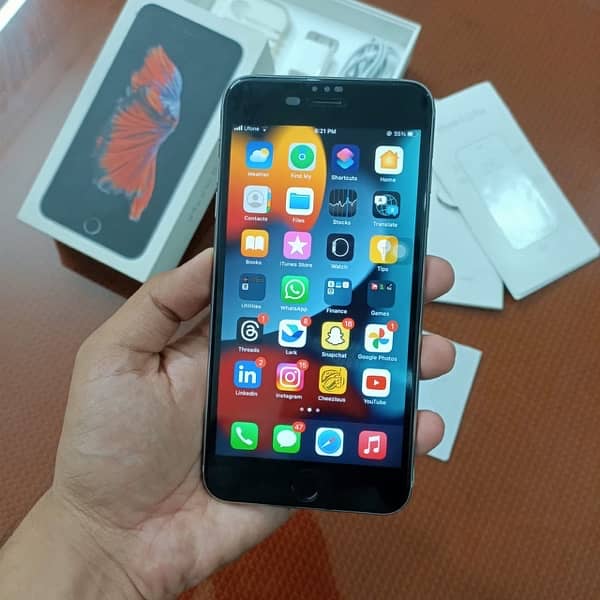 iphone 6s plus 64gb PTA approved 1