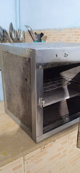 2 large pizza oven and salamander for sale 3