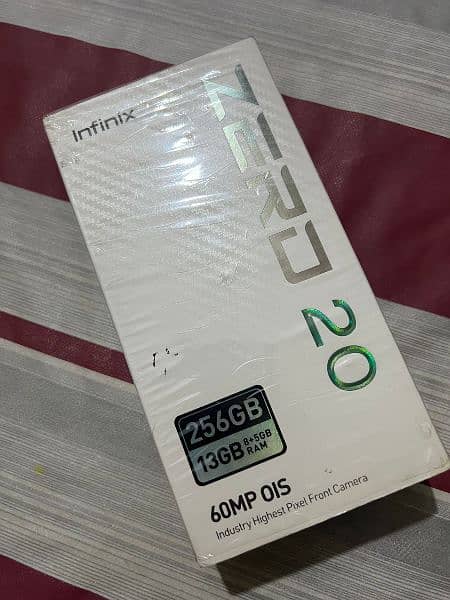 Infinix Zero 20 (256GB/13GB) With Box & Adopter 4