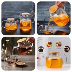 Glass Teapot And Electric Pan 0