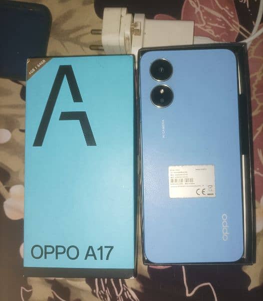 Oppo A17 Original With Box/Charger 10/10 Home Use Exchange Possible 5