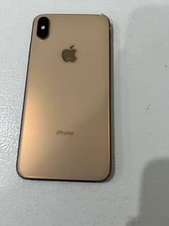 Iphone Xs max golden 256gb physical Pta approved