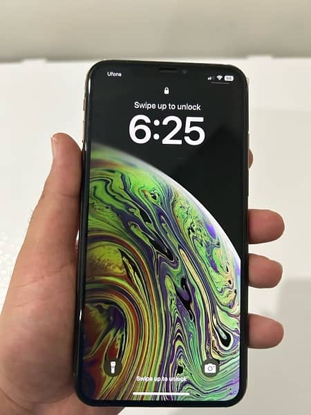 Iphone Xs max golen 256gb physical Pta approved 1