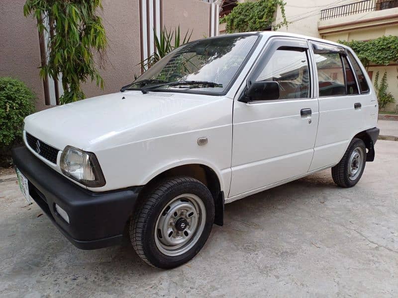 Suzuki Mehran VX 2012 bumper to bumper original fresh car 10