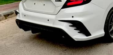 FC450 Bumpers For Civic X with sensors