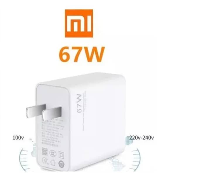 Cargador Xiaomi Turbo Carga 67w (type-a + Type-c) 0