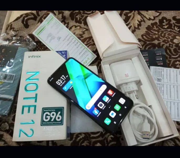 INFINIX NOTE 12 16 GB 256 GB LUSH NEW PHONE 2