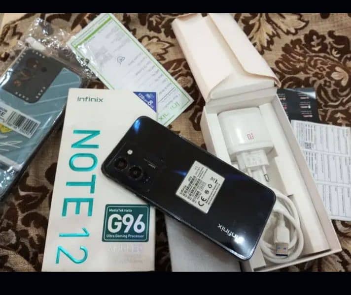 INFINIX NOTE 12 16 GB 256 GB LUSH NEW PHONE 3