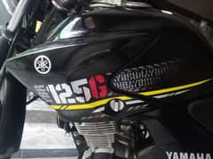 Yamaha ybr 125G Black Colour 2021 Shape