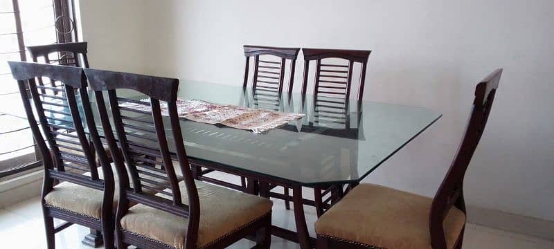 six seater dinning chair set 2