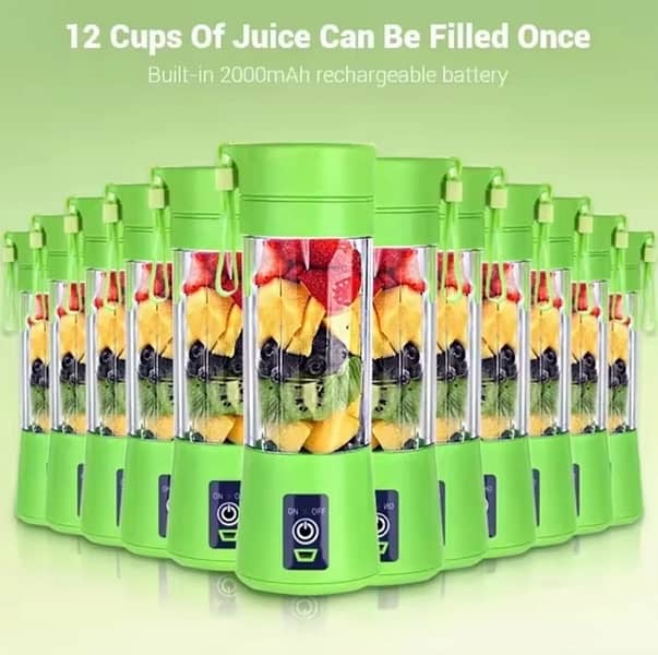 Mini Juicer Machine (Usb Charging) 1