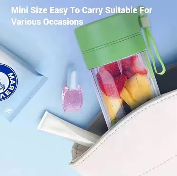 Mini Juicer Machine (Usb Charging) 2