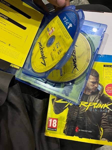 cyberpunk 2077 Ps4/Ps5 Both compatible Game with 2 disks 3