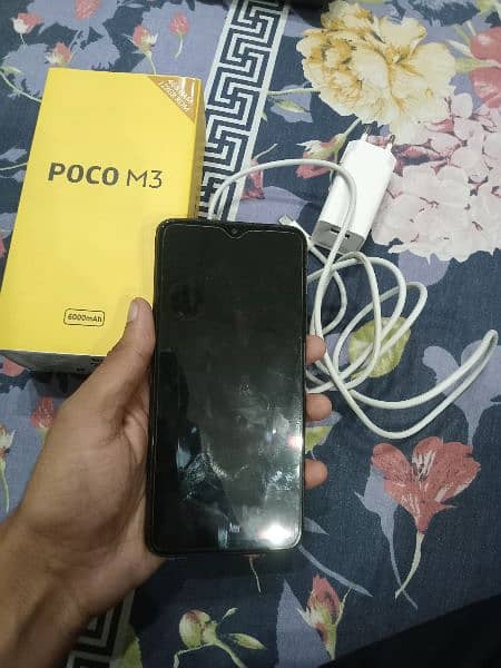 Poco M3 box charger 128gb 3