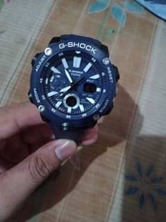 CASIO G-SHOCK GA-2000-2AER MENS DIGITAL ANALOGUE NAVY DIAL WATCH