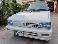 Suzuki Mehran VX 2015 with ac bumper to bumper original car 0