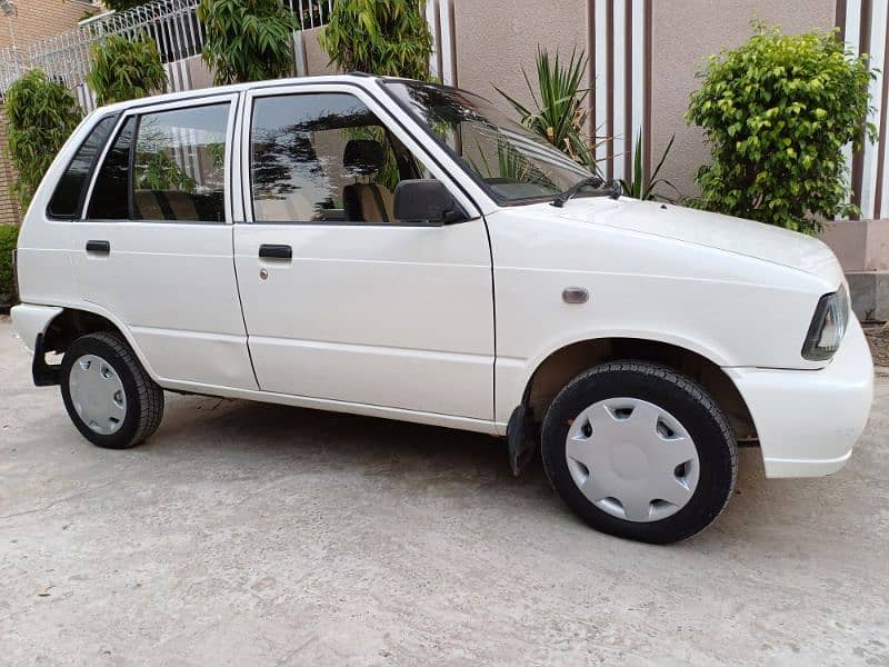 Suzuki Mehran VX 2015 with ac bumper to bumper original car 10