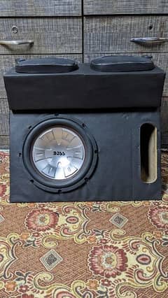 PIONEER SPEAKERS BOSS 12" WOOFER 4 CH AMPLIFIER HIGH BASS SOUND SYSTEM