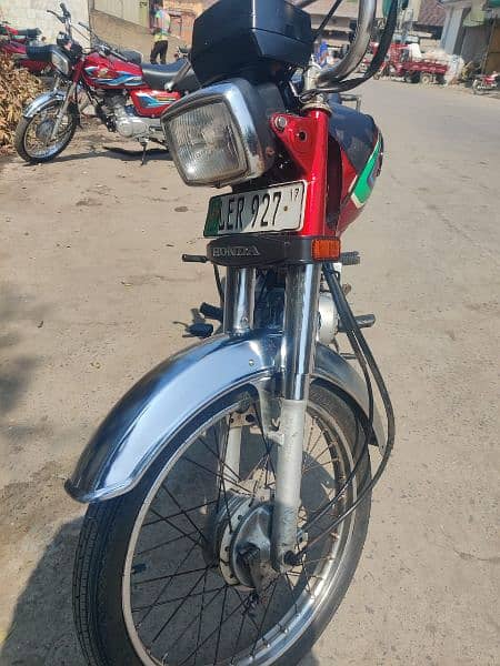 Honda CD 70 2017 model 1