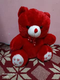 Teddy bear red