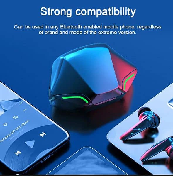 Upgraded Version V5.2Chip G11 Wireless Gaming Earbuds 1