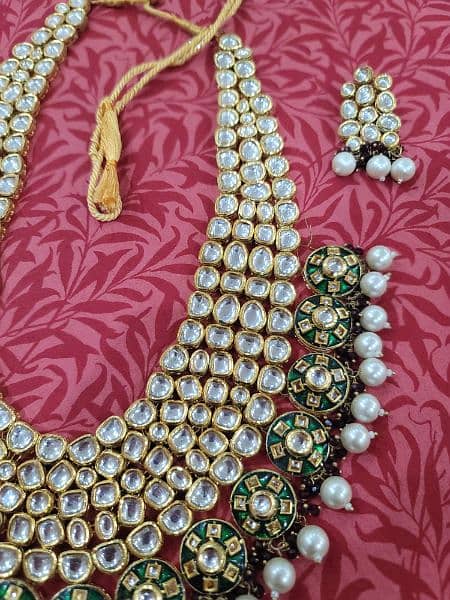 Original. indian kundan set 6