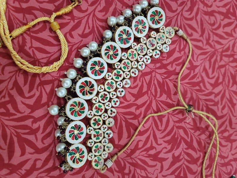 Original. indian kundan set 7