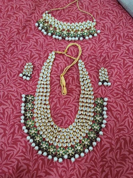 Original. indian kundan set 9