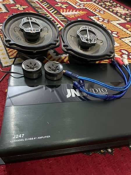 car speakers and amplifier 2