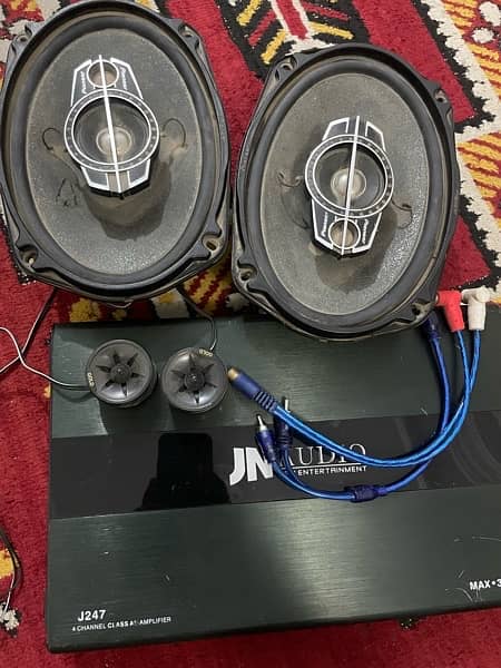 car speakers and amplifier 3