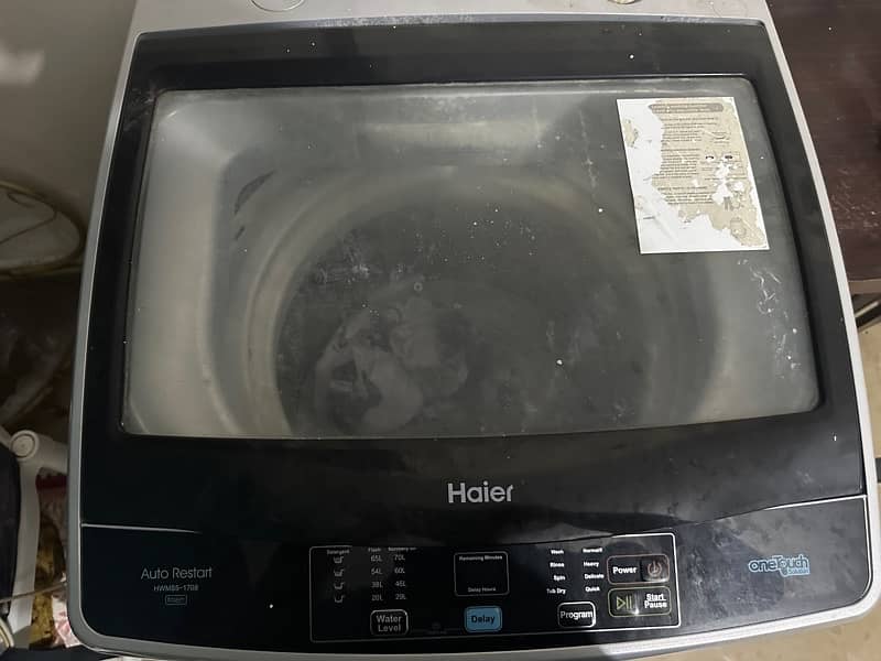 haier Automatic Washing Machine 1