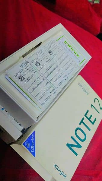 infinix Note 12 6/128 condition 10/10 1