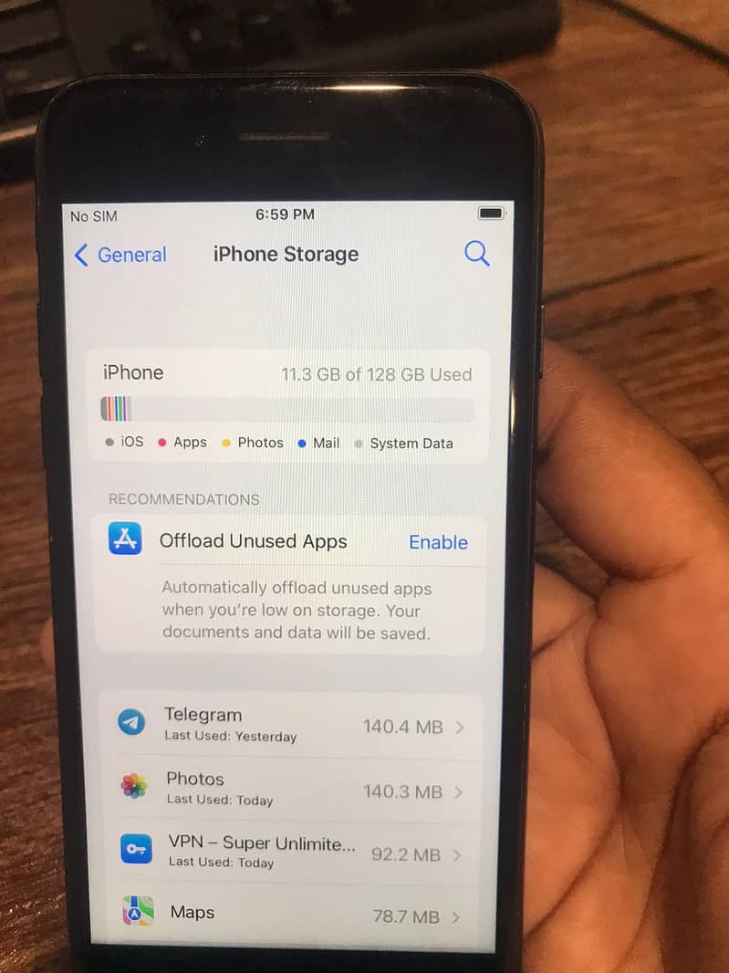 iphone 7 128gb NON PTA 3