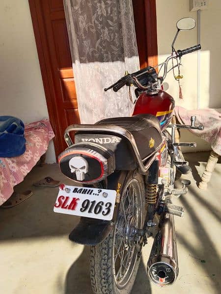 Honda CG 125 2011 model sialkot registration 2