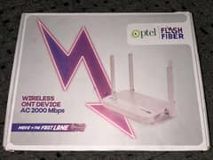 PTCL Flash Fiber Modem, WIRELESS ONT DEVICE AC 2000Mbps 0